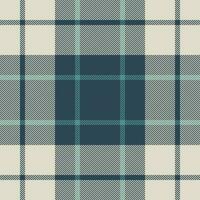 Plaid check pattern. Seamless fabric texture. Tartan textile print. vector