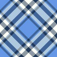 Plaid pattern vector. Check fabric texture. Seamless textile design for clothes, paper print. vector