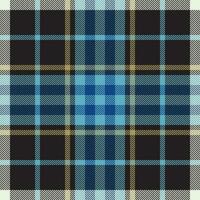 Plaid check pattern. Seamless fabric texture. Tartan textile print. vector
