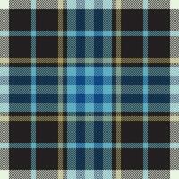 Plaid check pattern. Seamless fabric texture. Tartan textile print. vector