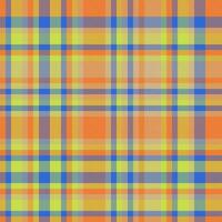 Pattern texture check of seamless textile tartan with a plaid vector fabric background.