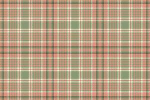 Texture check seamless of tartan textile fabric with a background plaid pattern vector. vector