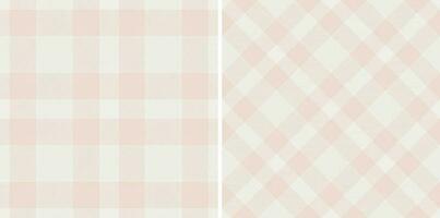 Vector textile pattern of texture tartan plaid with a seamless check fabric background.