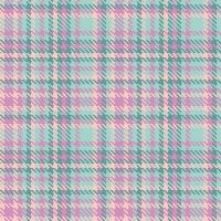 Texture vector pattern of background plaid textile with a tartan check fabric seamless.