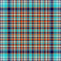 Seamless textile tartan of plaid vector texture with a check pattern fabric background.