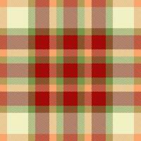 Textile check seamless of plaid fabric background with a vector pattern tartan texture.