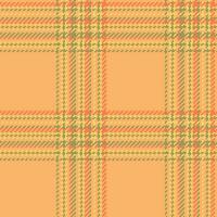 Seamless check textile of vector texture pattern with a tartan plaid fabric background.