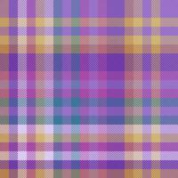 Pattern texture check of background plaid fabric with a tartan seamless textile vector. vector