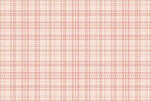 Plaid check vector of fabric texture seamless with a background tartan pattern textile.