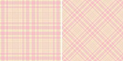 Tartan texture check of fabric pattern vector with a textile background seamless plaid.