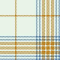 Plaid check pattern. Seamless fabric texture. Tartan textile print. vector