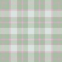 Plaid check pattern in pink. Seamless fabric texture. Tartan textile print. vector