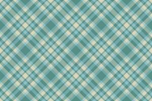Plaid check pattern. Seamless fabric texture. Tartan textile print. vector