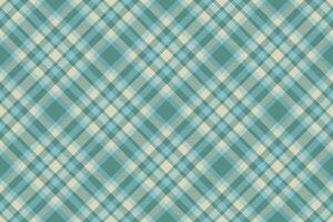 Plaid check pattern. Seamless fabric texture. Tartan textile print. vector