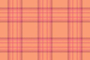 Vector seamless tartan of fabric background texture with a plaid pattern textile check.