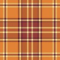 Seamless background vector of plaid tartan fabric with a texture textile pattern check.