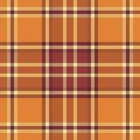 Seamless background vector of plaid tartan fabric with a texture textile pattern check.