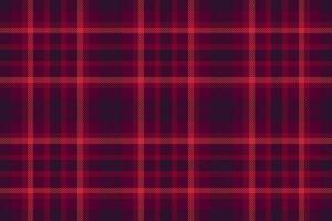 Plaid vector textile of seamless background tartan with a fabric texture pattern check.