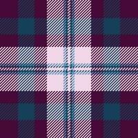 Tartan textile vector of plaid background seamless with a fabric texture pattern check.