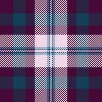 Tartan textile vector of plaid background seamless with a fabric texture pattern check.