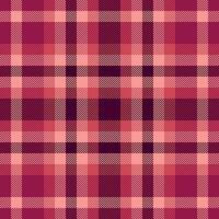 Vector background textile of tartan check seamless with a plaid fabric texture pattern.