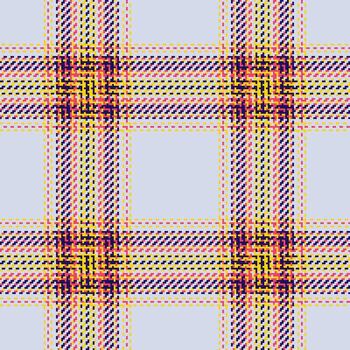 Seamless check plaid of tartan texture pattern with a background textile vector fabric.