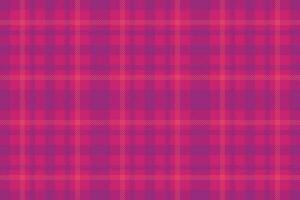 Fabric tartan pattern of seamless background textile with a check plaid vector texture.