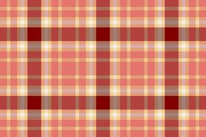 Plaid tartan background of vector textile texture with a pattern seamless fabric check.