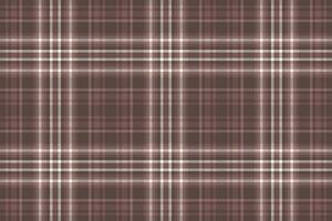 Seamless check texture of vector fabric pattern with a background tartan textile plaid.