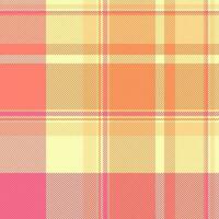 Seamless plaid background of texture check tartan with a vector fabric pattern textile.