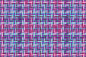 Seamless vector plaid of check pattern textile with a fabric background texture tartan.