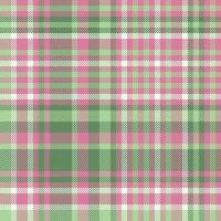 Check seamless pattern of background plaid fabric with a textile vector texture tartan.