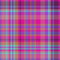 Textile check seamless of texture background pattern with a tartan fabric vector plaid.