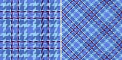 Fabric plaid background of pattern textile tartan with a seamless texture vector check.