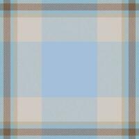 Plaid check pattern. Seamless fabric texture. Tartan textile print. vector