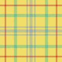 Plaid check pattern. Seamless fabric texture. Tartan textile print. vector