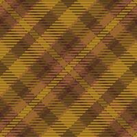Seamless pattern of scottish tartan plaid. Repeatable background with check fabric texture. Vector backdrop striped textile print.
