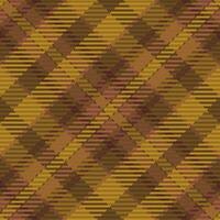 Seamless pattern of scottish tartan plaid. Repeatable background with check fabric texture. Vector backdrop striped textile print.