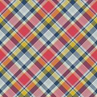 Seamless pattern of scottish tartan plaid. Repeatable background with check fabric texture. Vector backdrop striped textile print.