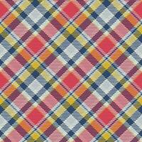 Seamless pattern of scottish tartan plaid. Repeatable background with check fabric texture. Vector backdrop striped textile print.