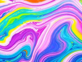 Abstract bright acrylic painted background. Oil paint art texture. Color vivid pattern of creative ink painting. photo