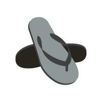 flip-flops icon vector