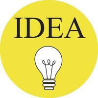 Tips badge with light bulb and speech bubble vector