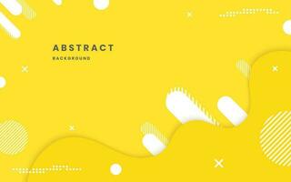 Minimal abstract yellow modern elegant design background. geometric background. dynamic shapes composition. Illustration vector 10 eps.