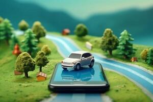 direction phone travel location navigation position point gps map mobile. . photo