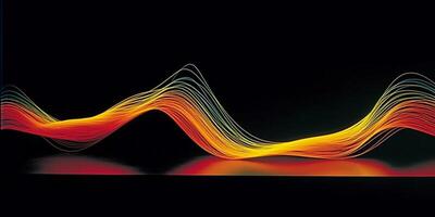 reflection abstract 3d line background gradient beam wallpaper shape energy cosmic. . photo
