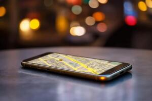 point gps travel phone map mobile position location navigation direction. . photo