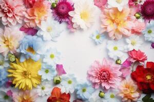 concept peonies pastel color flower spring design watercolor background valentine blossom. . photo