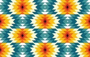 Ethnic Geometric Pattern. design in American, Mexican, Western Aztec motif striped and bohemian pattern. designed for background,wallpaper,print, carpet,wrapping,tile,batik.vector illustratoin. vector