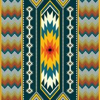 The geometric ethnic pattern of traditional style. Navajo, America Indian patterns. Design for background, wallpaper, clothing, wrapping, Batik, fabric, and prints. Vector illustration.